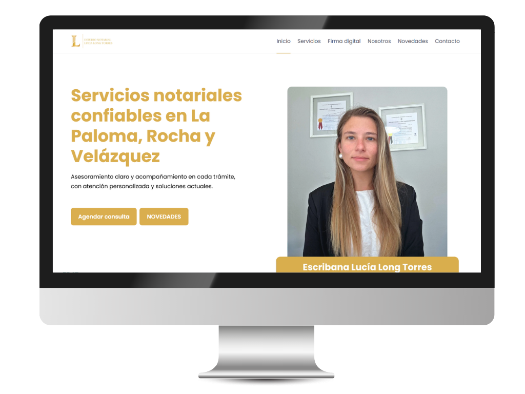 Diseño web creativo y moderno en Uruguay - Portafolio Moderna Webs